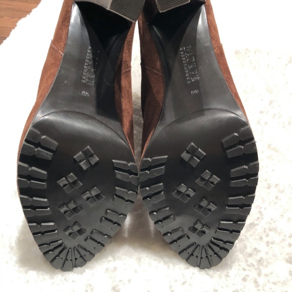 Lauren Ralph Lauren Tiara Brown Suede Boots 10B - Picture 3 of 8